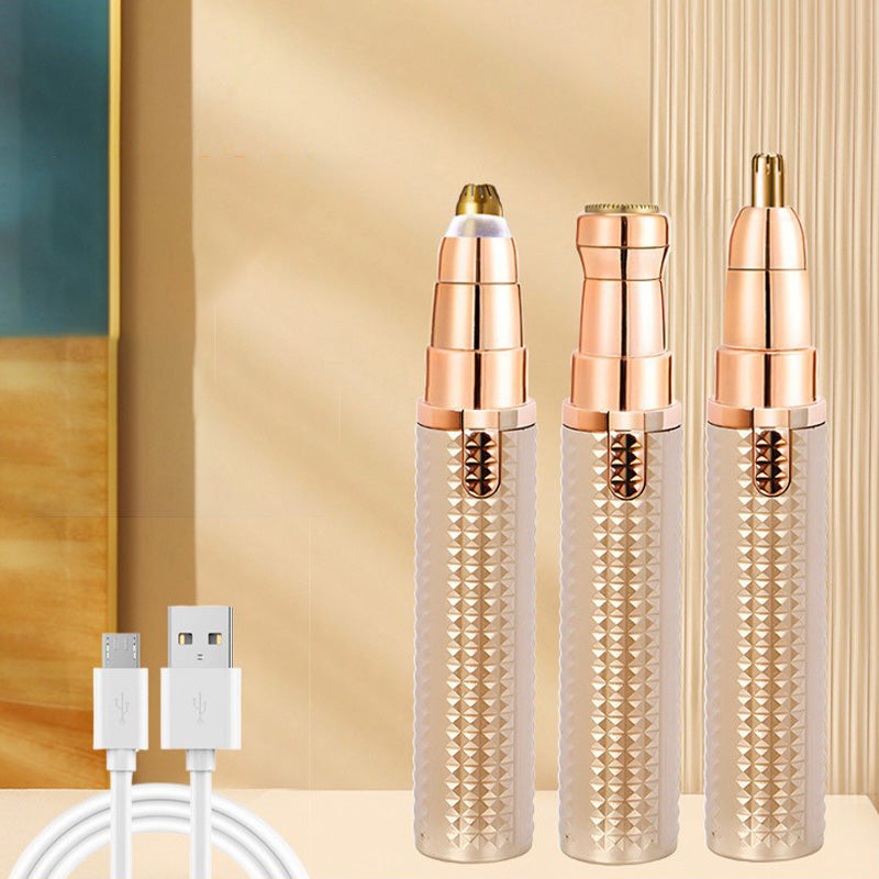 ✂️ 2026 HOT SALE⚡ Over 38,000 SOLD!  🔥 Portable Electric Eyebrow Trimmer – Interchangeable Heads 🪒