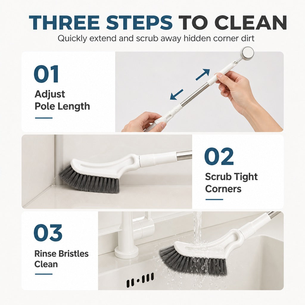 🌸BUY 1 GET 1 FREE Today!!💗 Multifunctional Extendable Long Handle Floor Scrub Brush