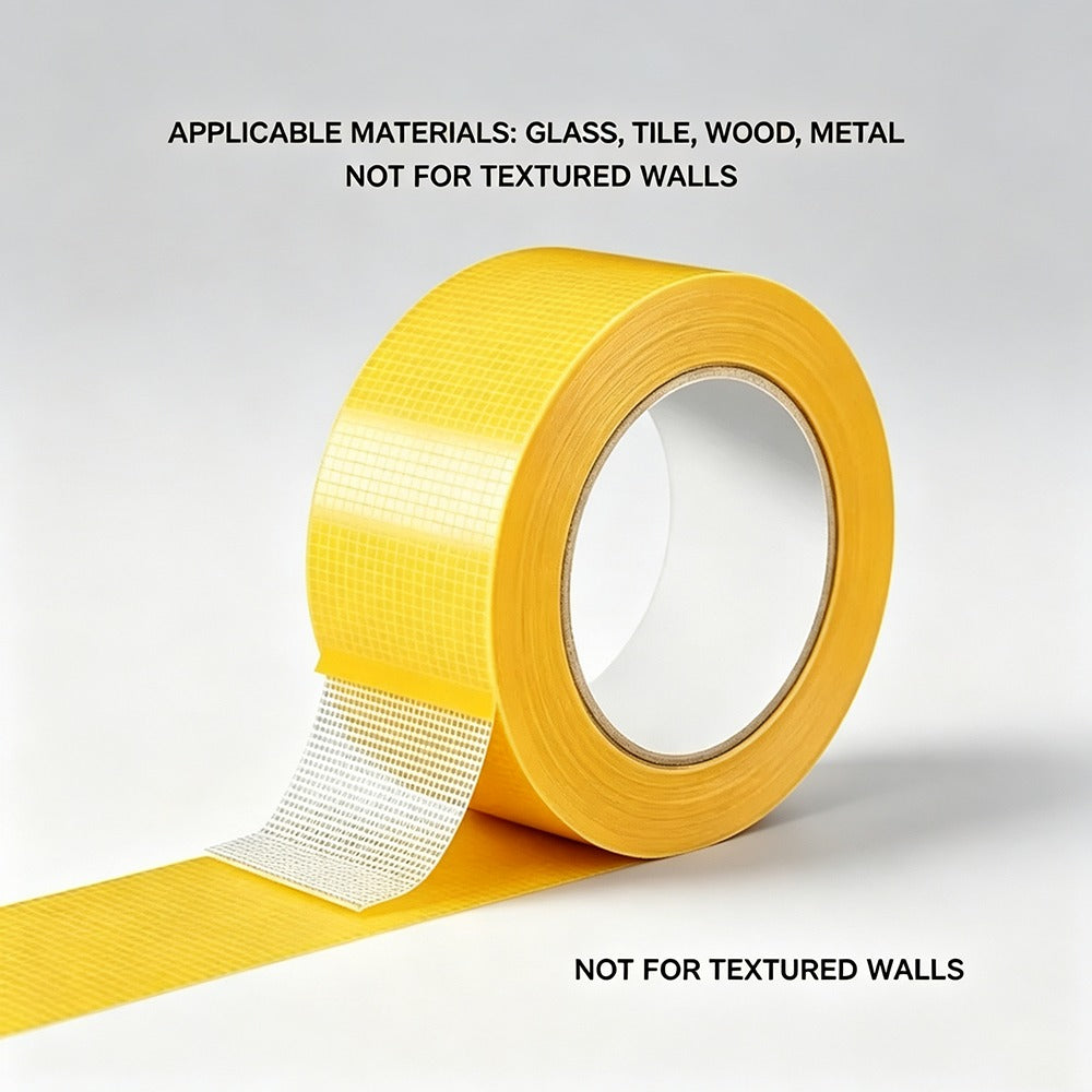 🔥LAST DAY SALE ONLY!!  Double‑Sided Duct Tape — Strong, Waterproof, Residue‑Free