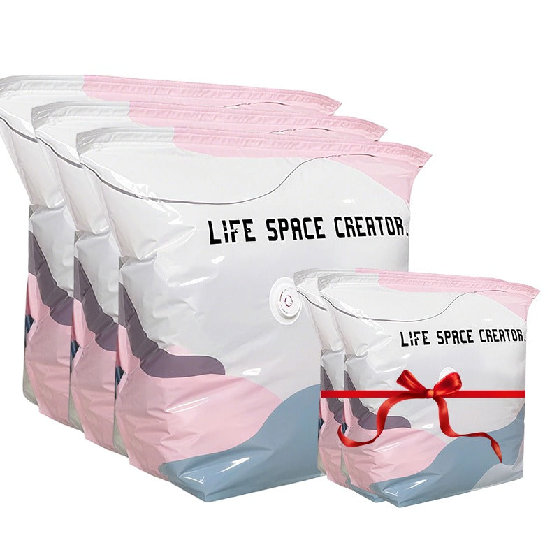 🌸BUY 1 GET 2 FREE Today!!💗 No-Pump 3D Vacuum Storage Bags – Space-Saving Reusable Sealer Bags for Bedding & Clothes – Saves Up to 80% Space ✨