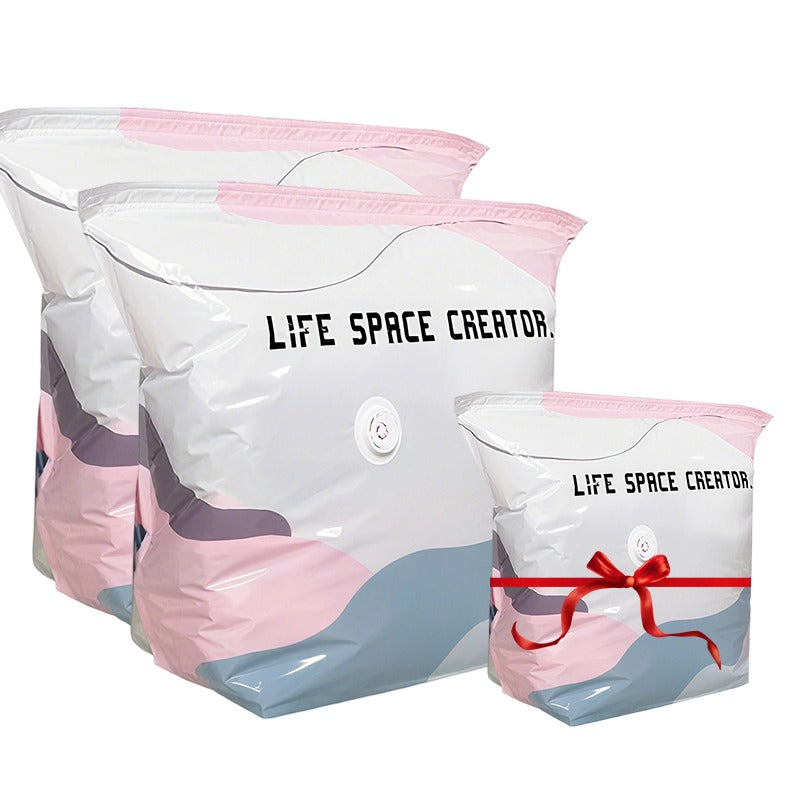 🌸BUY 1 GET 2 FREE Today!!💗 No-Pump 3D Vacuum Storage Bags – Space-Saving Reusable Sealer Bags for Bedding & Clothes – Saves Up to 80% Space ✨